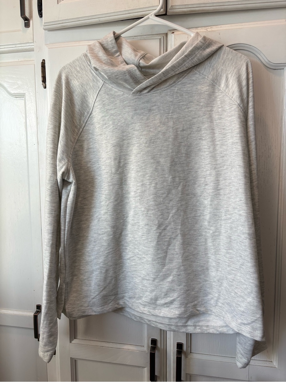 RBX Light Gray Hooded Active Sweatshirt